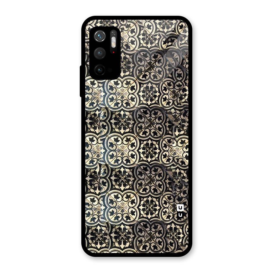 Abstract Tile Glass Back Case for Poco M3 Pro 5G