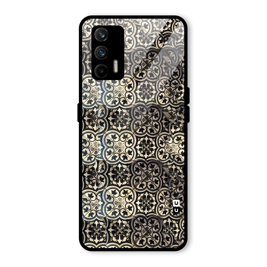 Abstract Tile Glass Back Case for Realme GT 5G