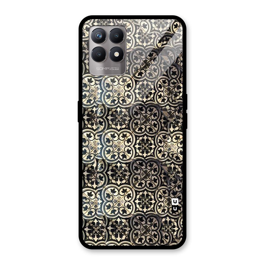 Abstract Tile Glass Back Case for Realme Narzo 50
