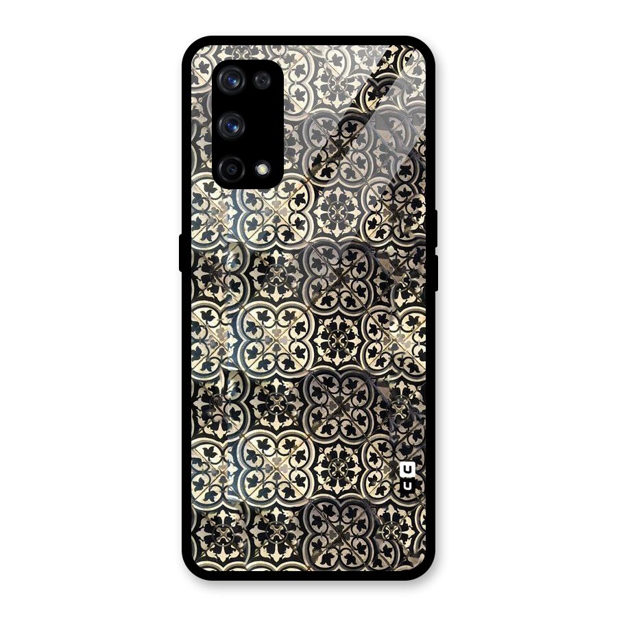 Abstract Tile Glass Back Case for Realme X7 Pro