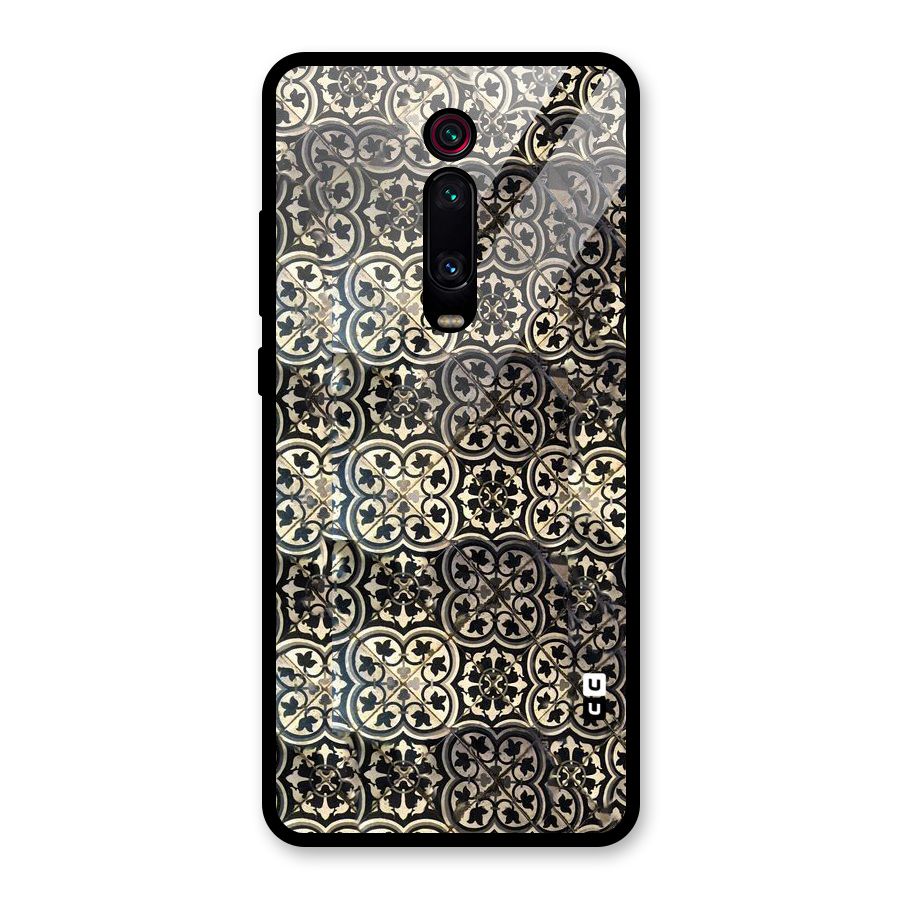 Abstract Tile Glass Back Case for Redmi K20 Pro