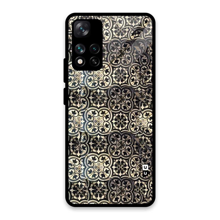 Abstract Tile Glass Back Case for Xiaomi 11i HyperCharge 5G