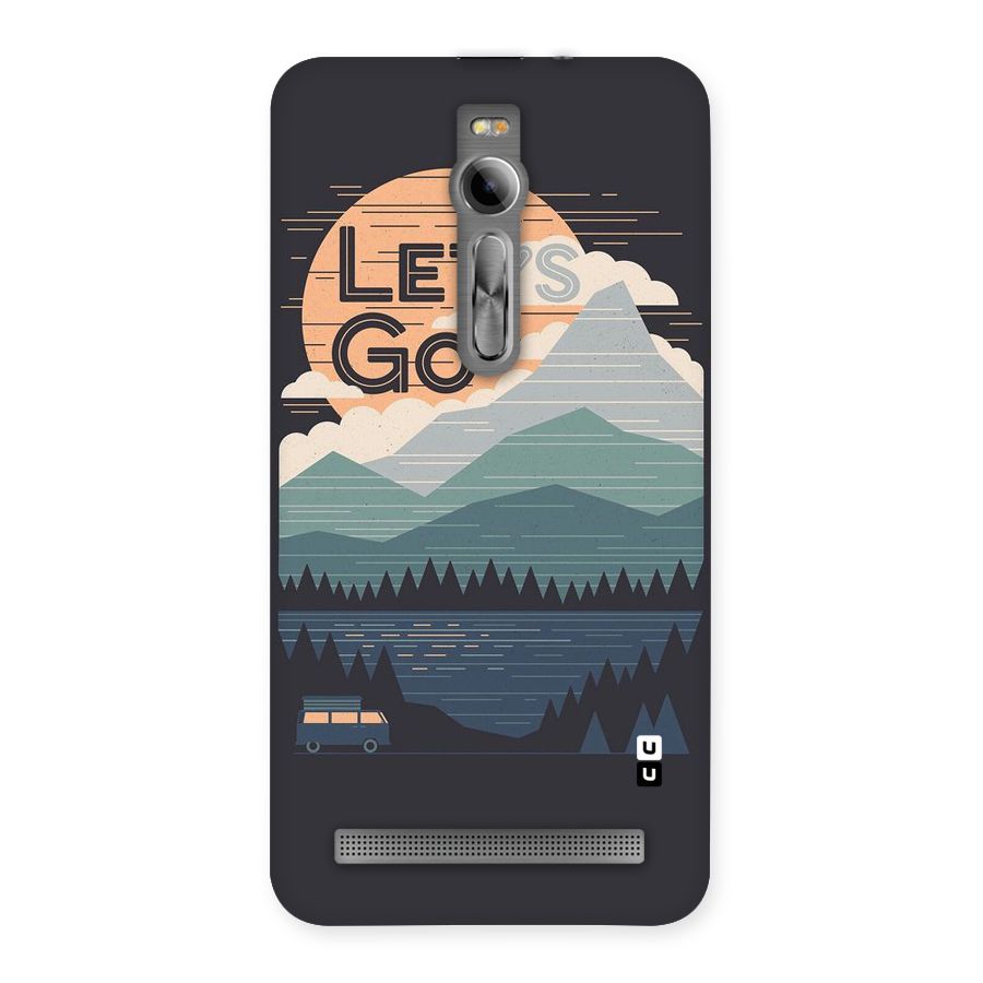 Abstract Travel Back Case for Asus Zenfone 2
