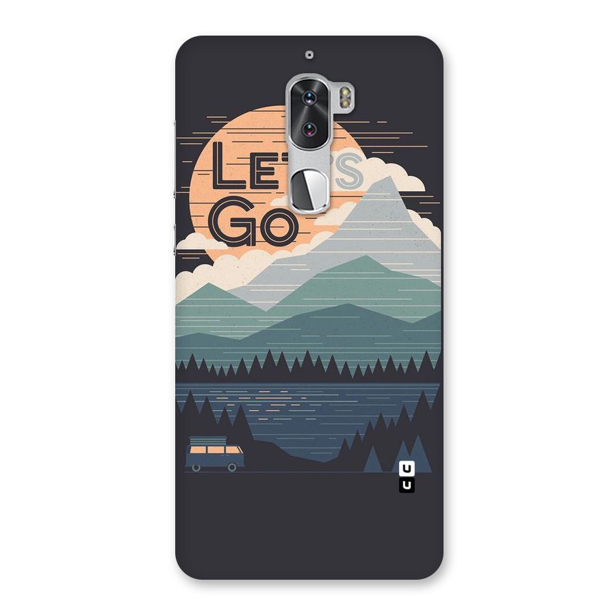 Abstract Travel Back Case for Coolpad Cool 1