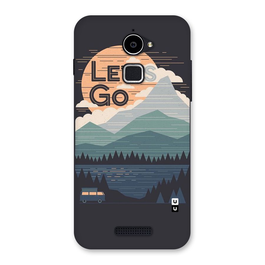 Abstract Travel Back Case for Coolpad Note 3 Lite