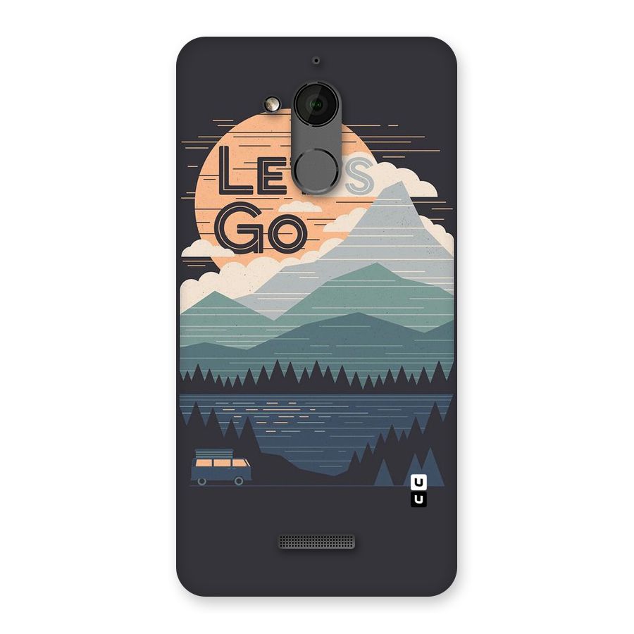 Abstract Travel Back Case for Coolpad Note 5