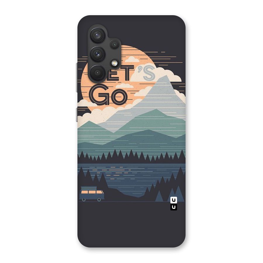 Abstract Travel Back Case for Galaxy A32