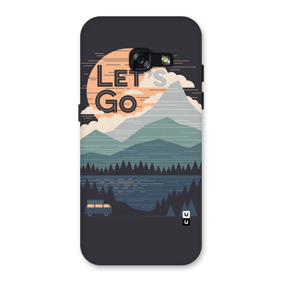 Abstract Travel Back Case for Galaxy A3 (2017)