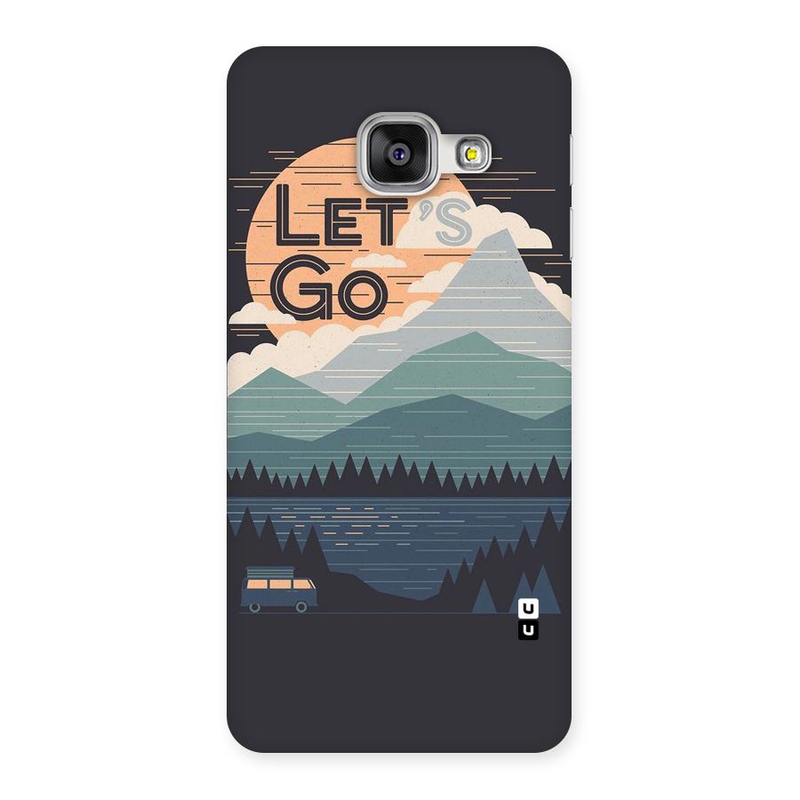 Abstract Travel Back Case for Galaxy A3 2016