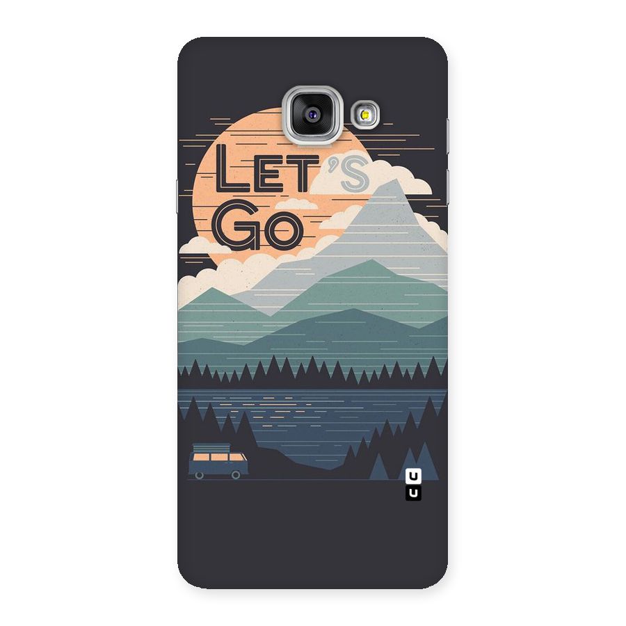 Abstract Travel Back Case for Galaxy A7 2016