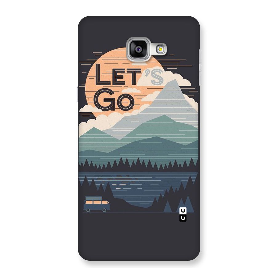 Abstract Travel Back Case for Galaxy A9