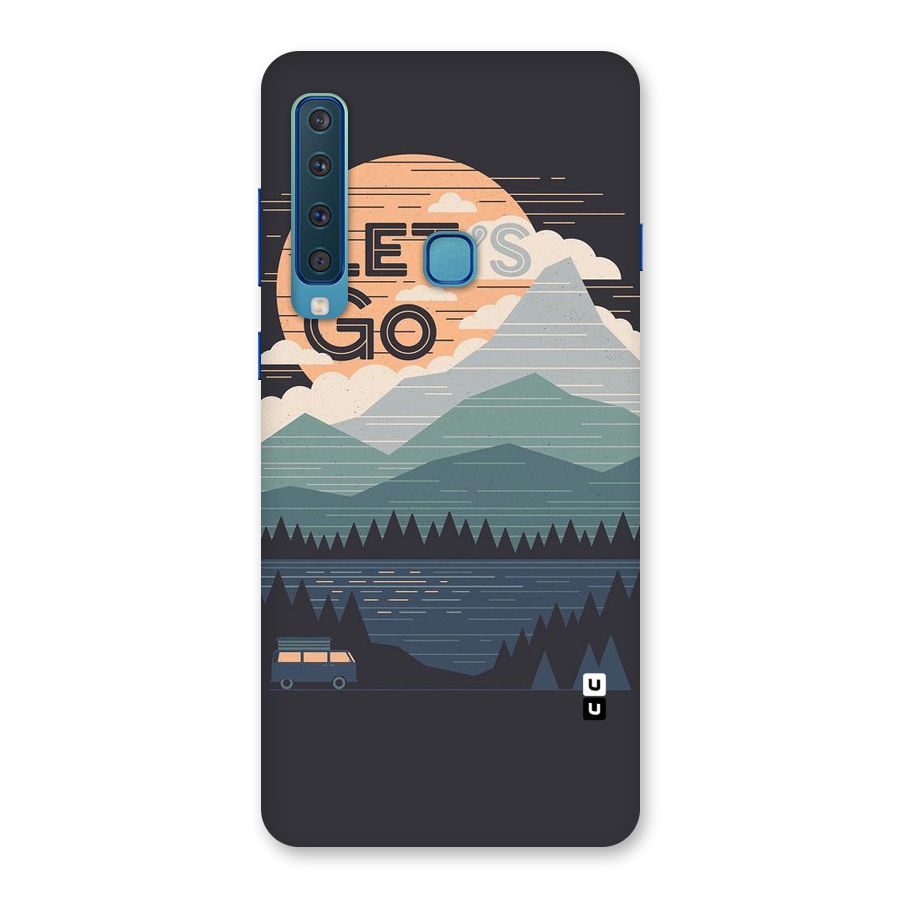 Abstract Travel Back Case for Galaxy A9 (2018)