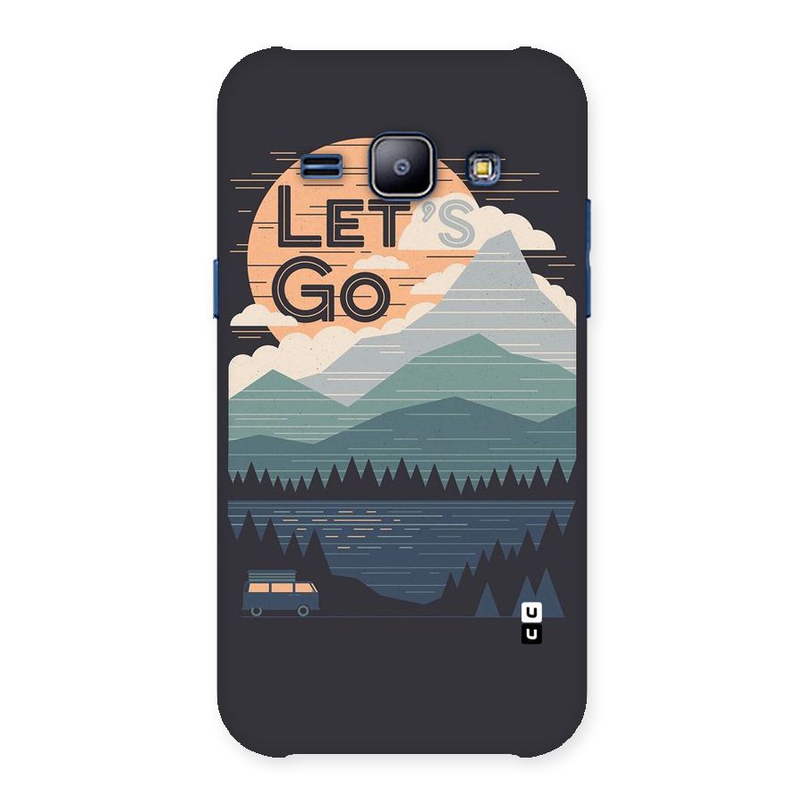 Abstract Travel Back Case for Galaxy J1