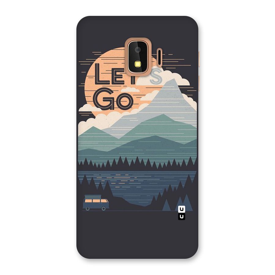 Abstract Travel Back Case for Galaxy J2 Core