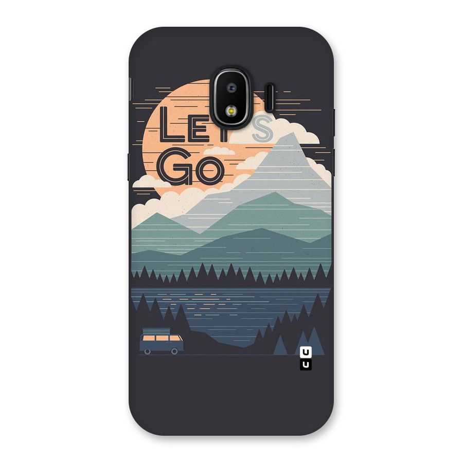 Abstract Travel Back Case for Galaxy J2 Pro 2018