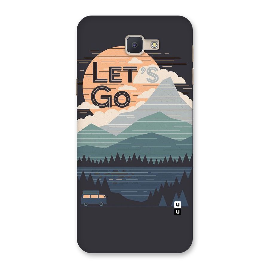 Abstract Travel Back Case for Galaxy J5 Prime
