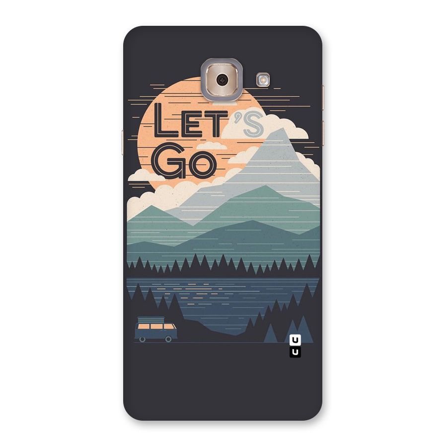 Abstract Travel Back Case for Galaxy J7 Max