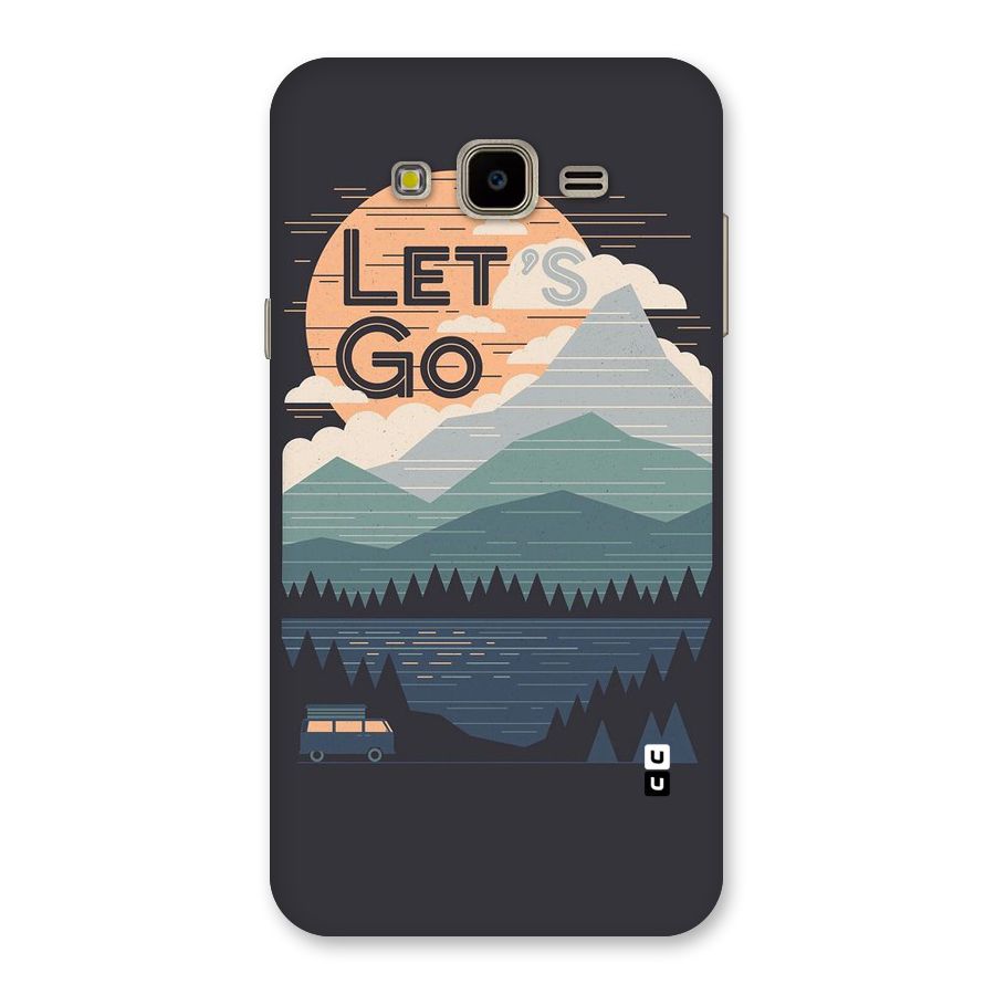 Abstract Travel Back Case for Galaxy J7 Nxt