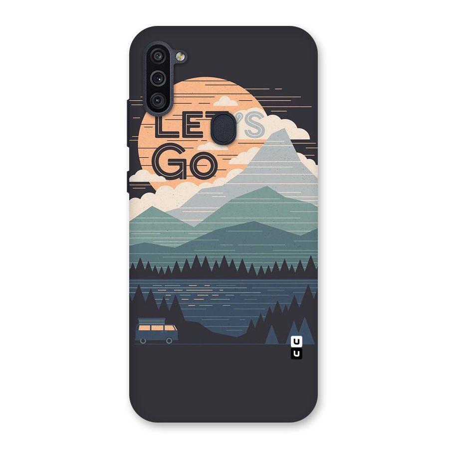 Abstract Travel Back Case for Galaxy M11