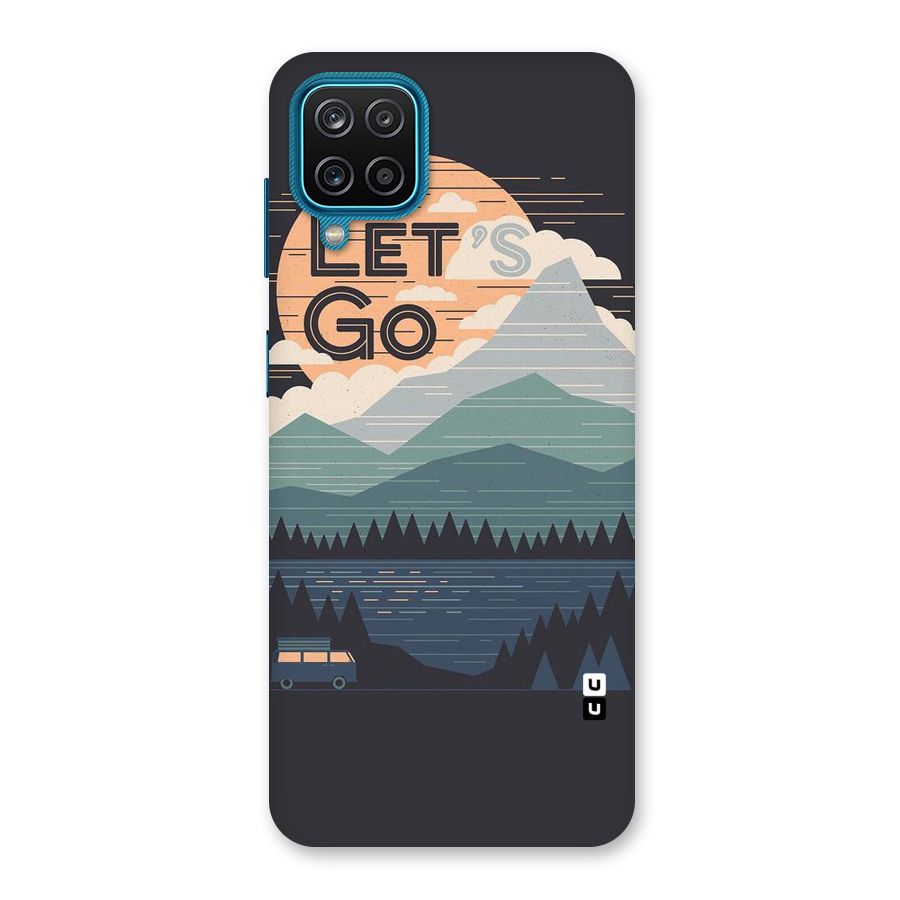 Abstract Travel Back Case for Galaxy M12