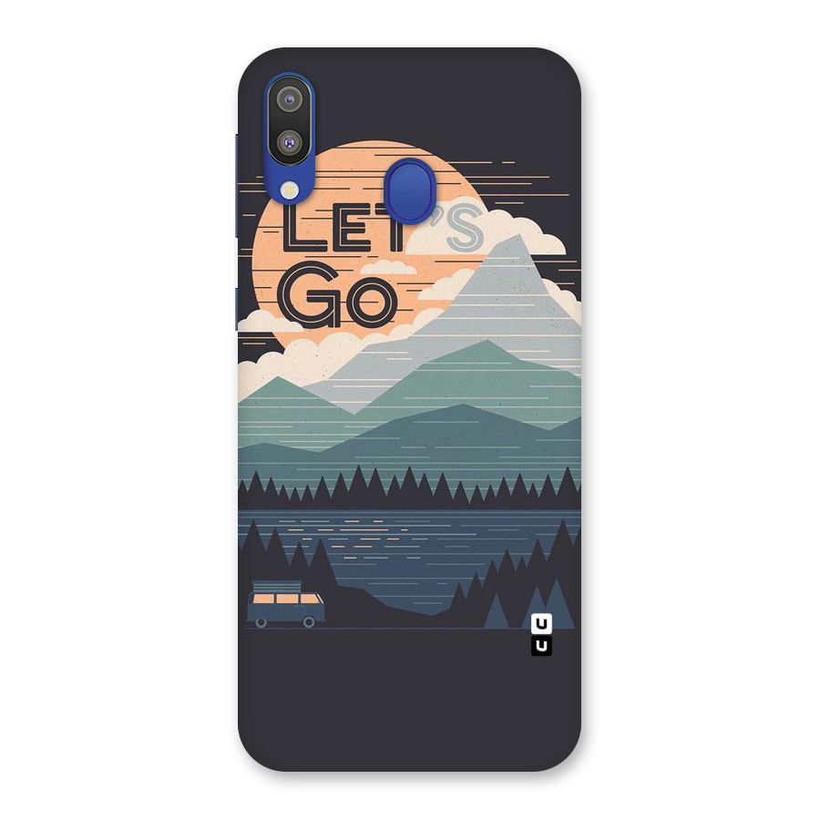 Abstract Travel Back Case for Galaxy M20