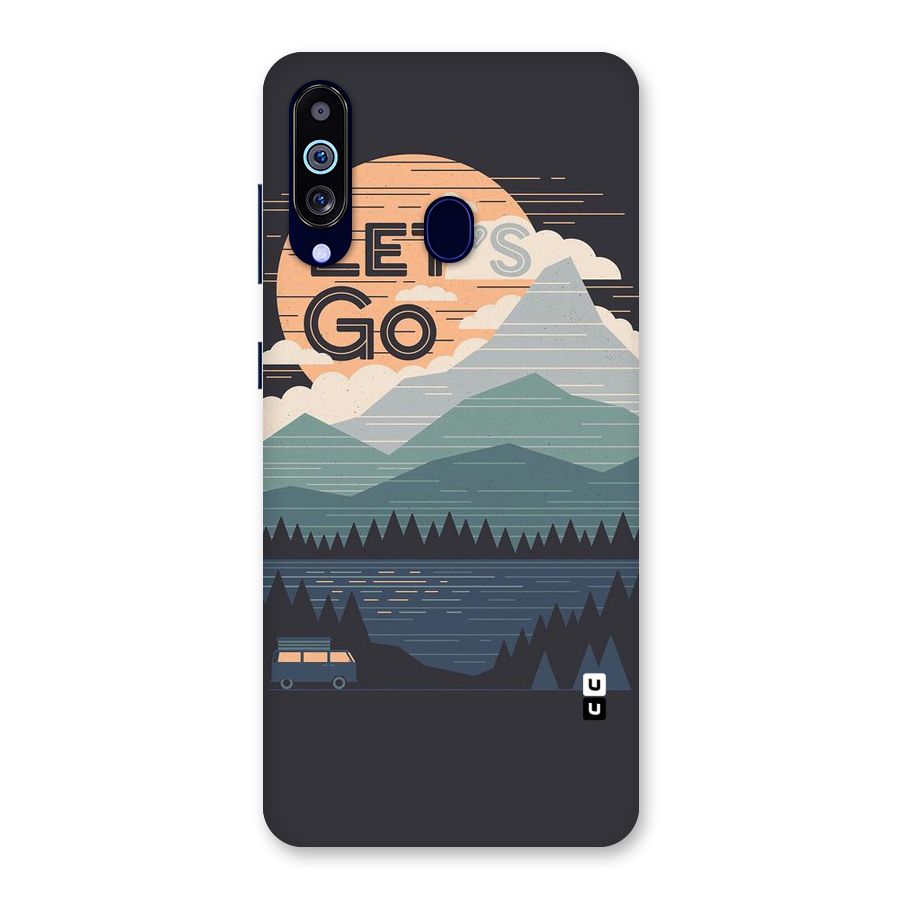 Abstract Travel Back Case for Galaxy M40