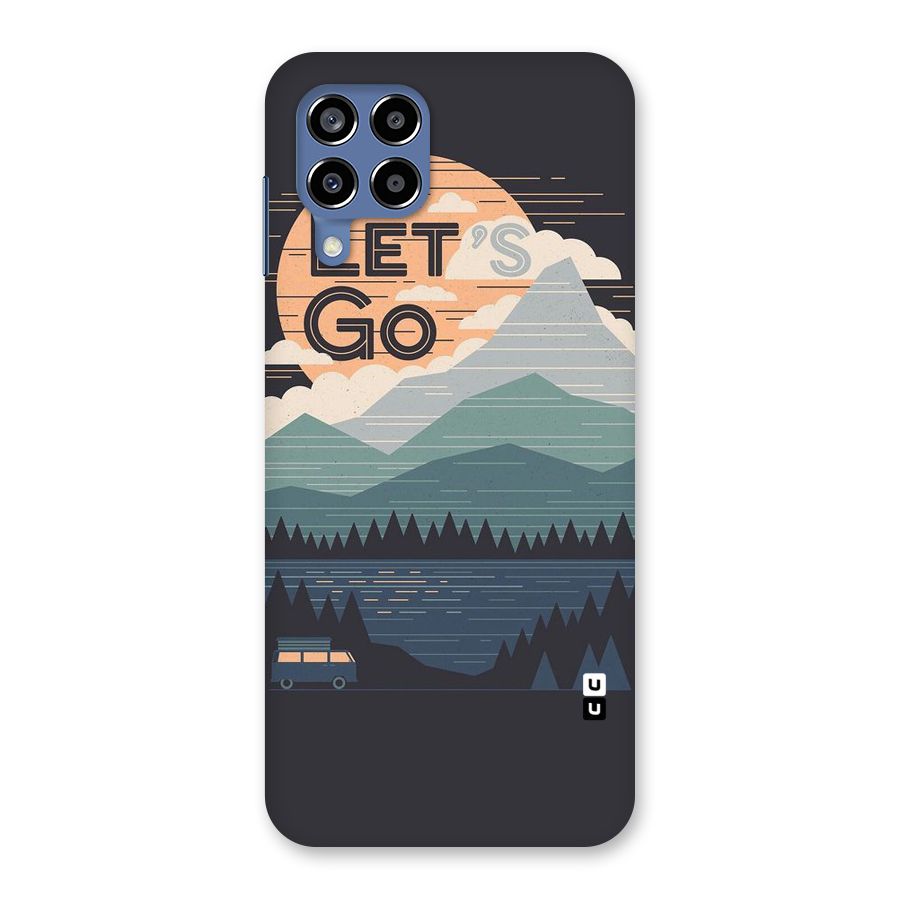 Abstract Travel Back Case for Galaxy M53 5G