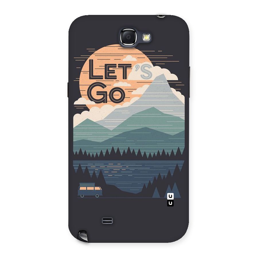 Abstract Travel Back Case for Galaxy Note 2