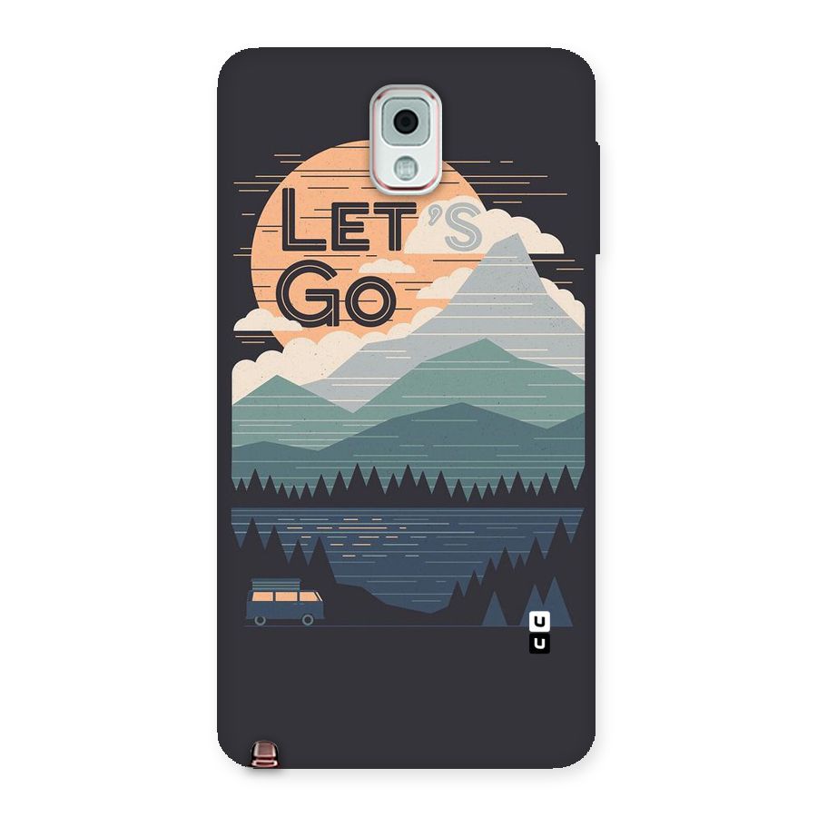 Abstract Travel Back Case for Galaxy Note 3