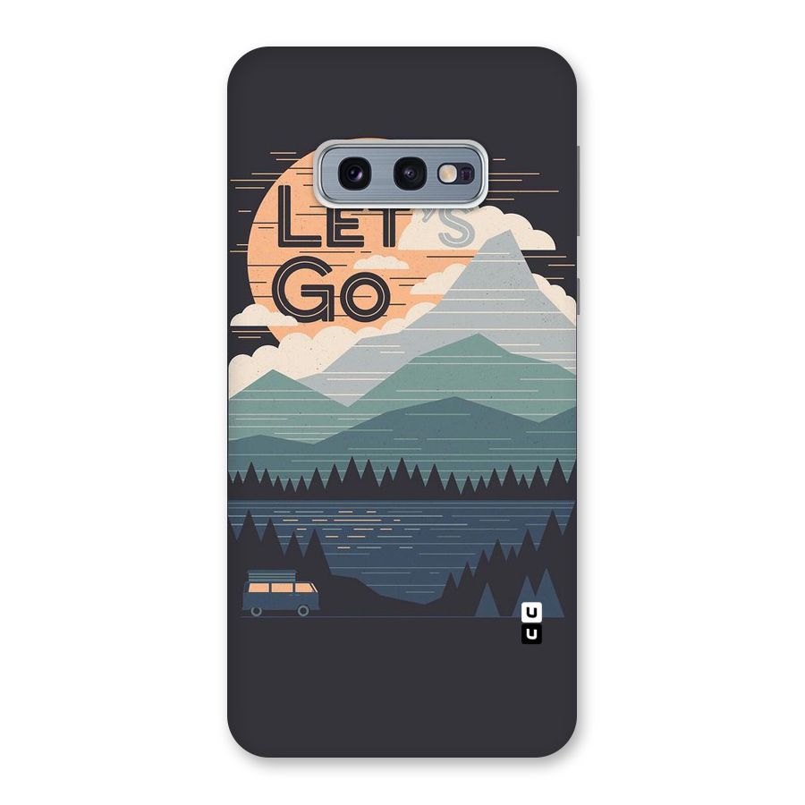 Abstract Travel Back Case for Galaxy S10e