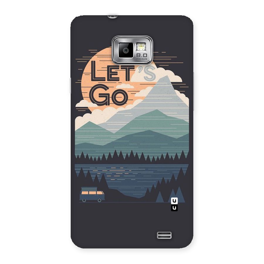 Abstract Travel Back Case for Galaxy S2
