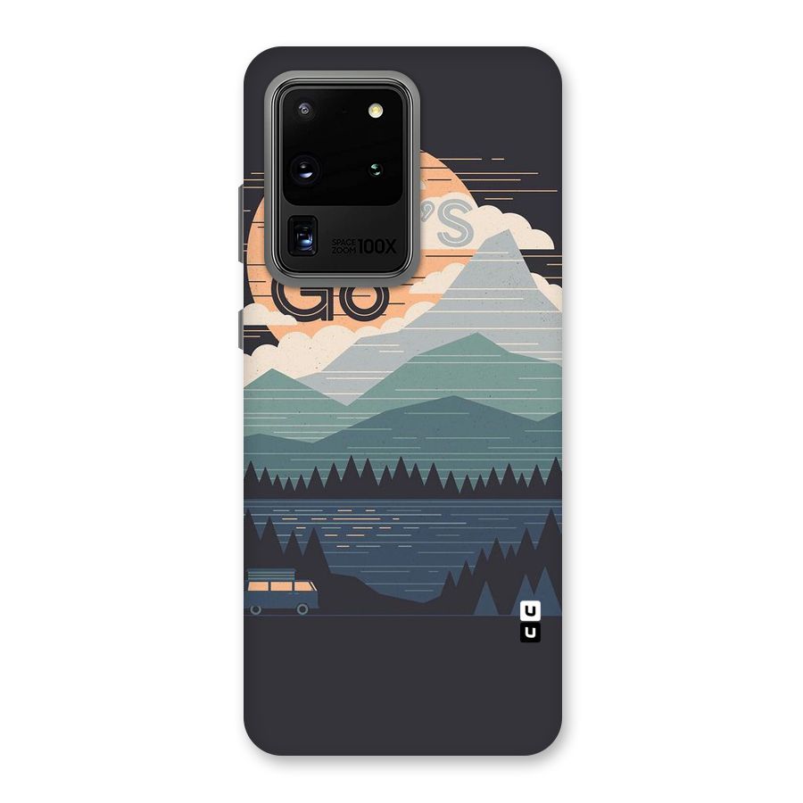 Abstract Travel Back Case for Galaxy S20 Ultra