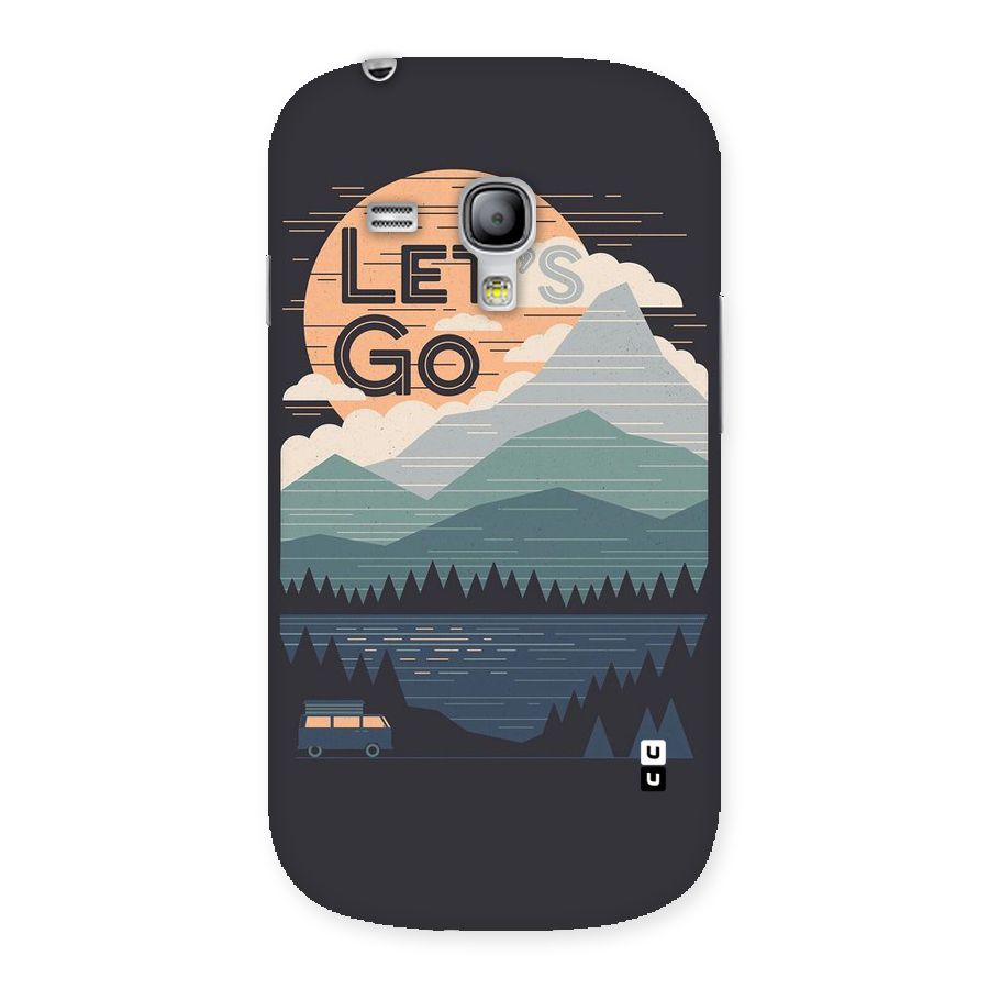 Abstract Travel Back Case for Galaxy S3 Mini