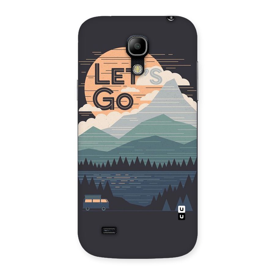 Abstract Travel Back Case for Galaxy S4 Mini