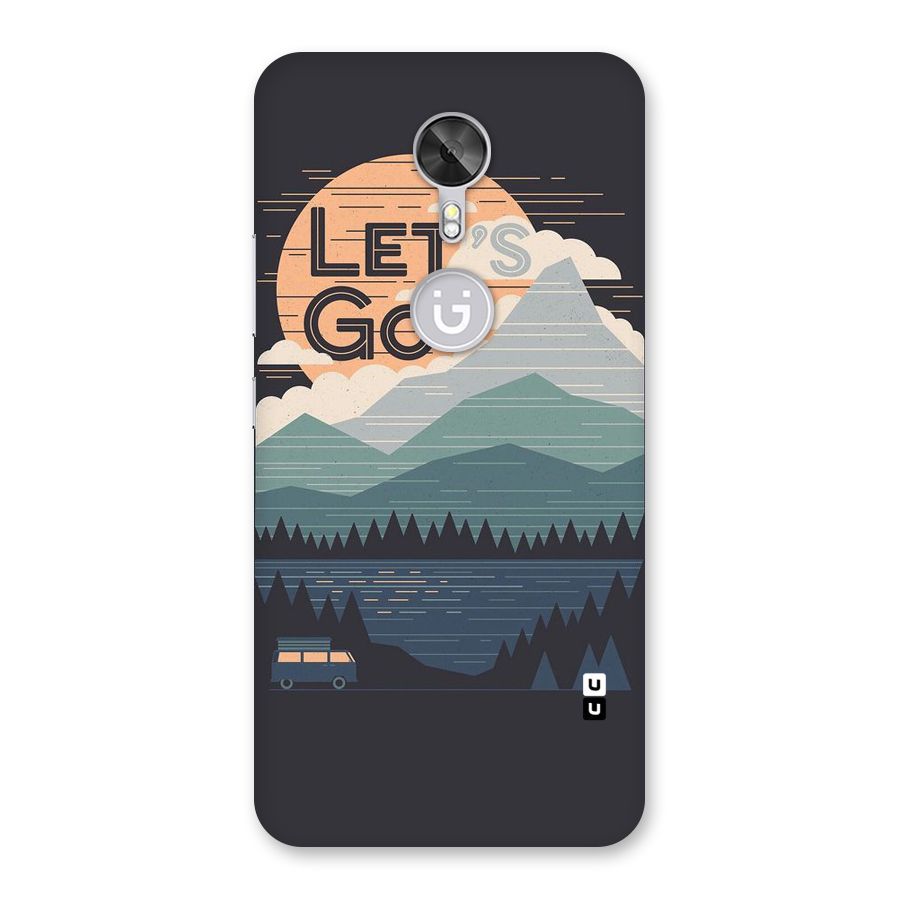 Abstract Travel Back Case for Gionee A1