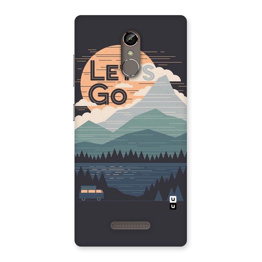 Abstract Travel Back Case for Gionee S6s