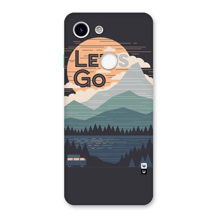 Abstract Travel Back Case for Google Pixel 3
