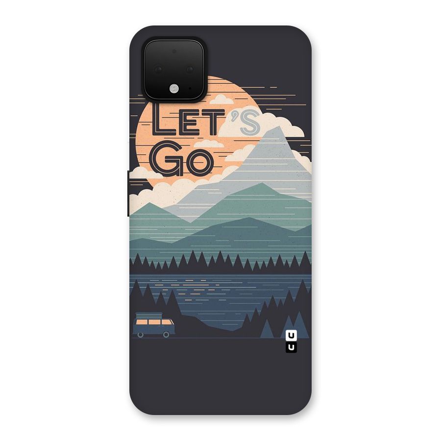 Abstract Travel Back Case for Google Pixel 4 XL