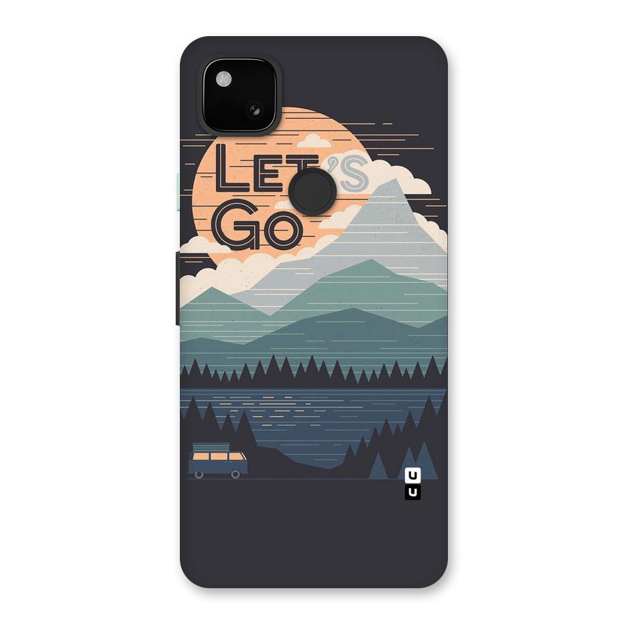 Abstract Travel Back Case for Google Pixel 4a