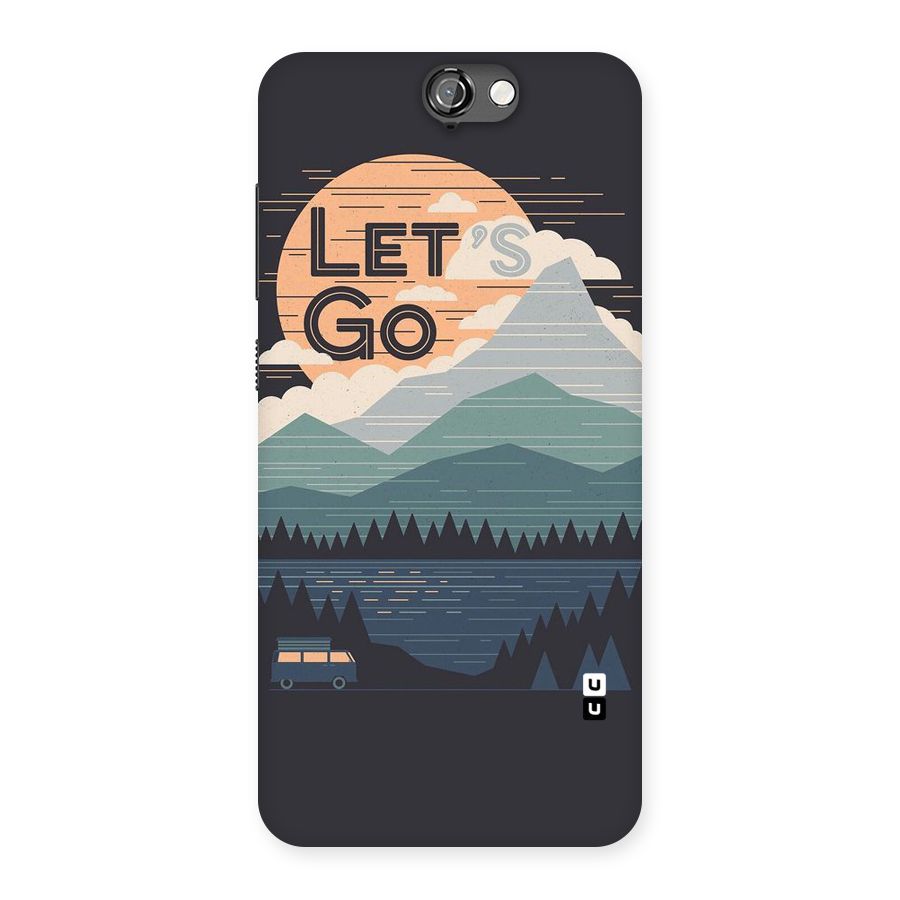 Abstract Travel Back Case for HTC One A9