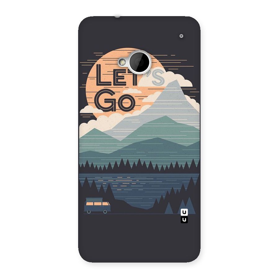 Abstract Travel Back Case for HTC One M7