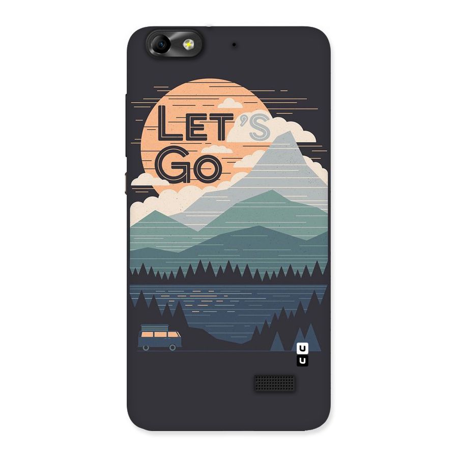 Abstract Travel Back Case for Honor 4C