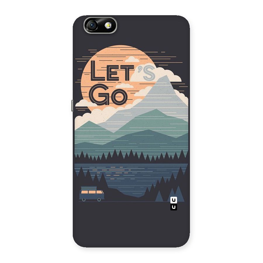 Abstract Travel Back Case for Honor 4X