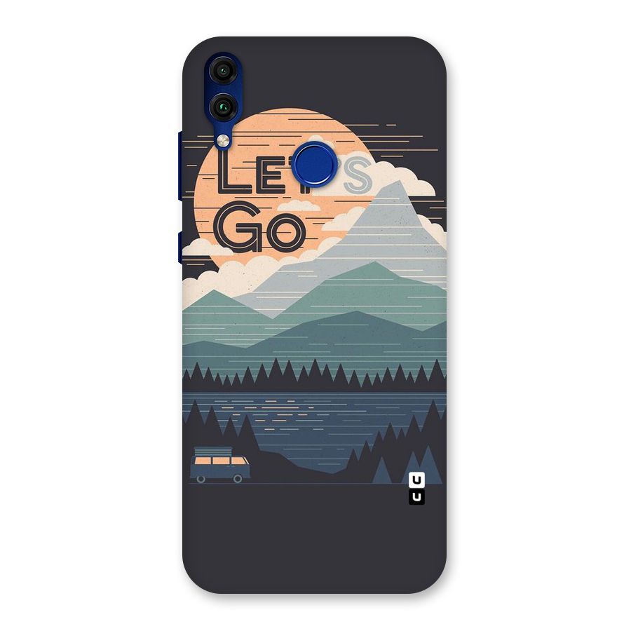 Abstract Travel Back Case for Honor 8C