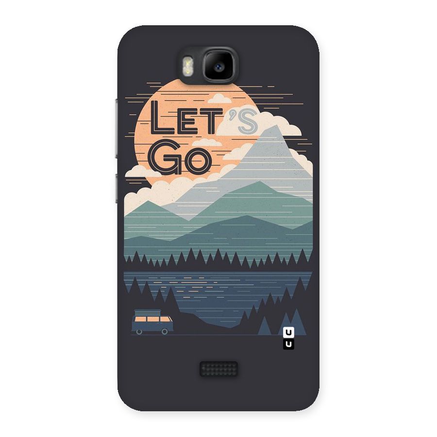 Abstract Travel Back Case for Honor Bee