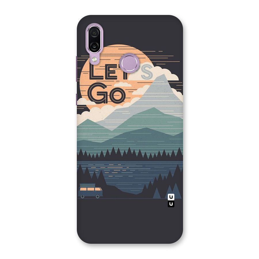Abstract Travel Back Case for Honor Play
