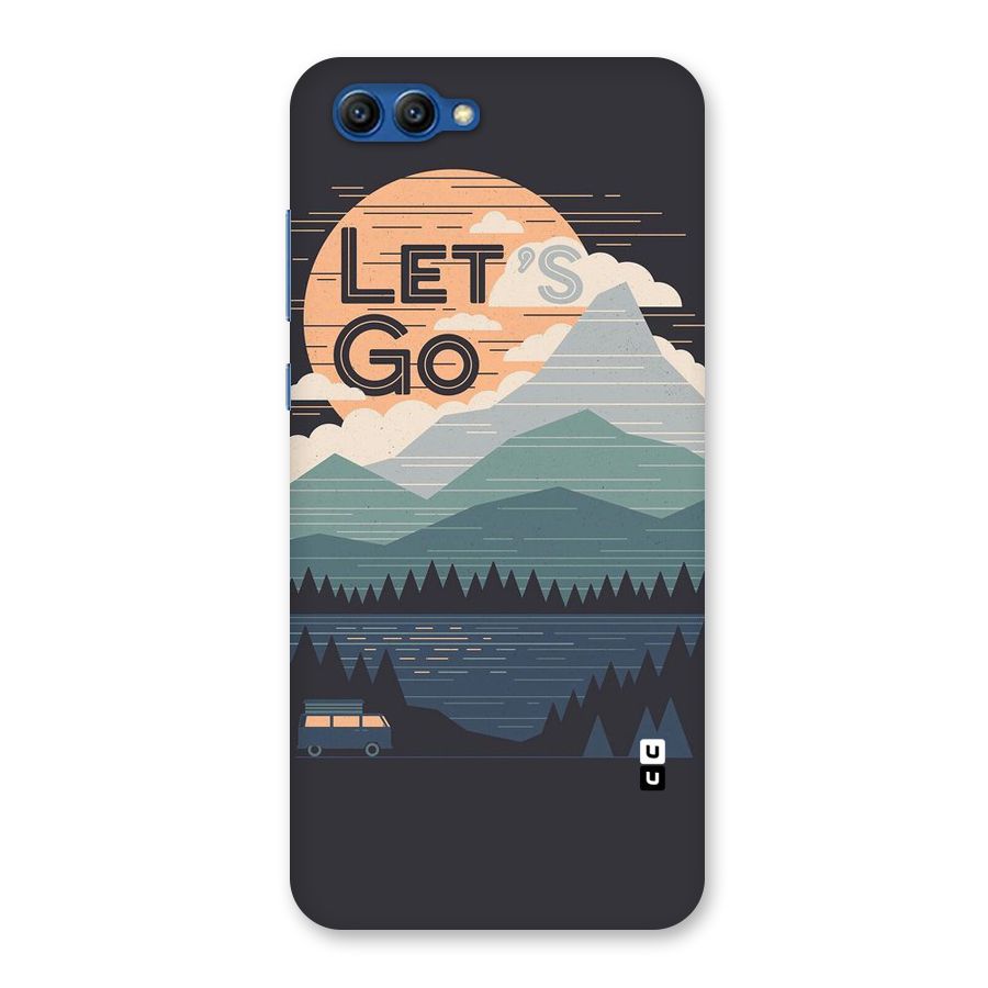 Abstract Travel Back Case for Honor View 10
