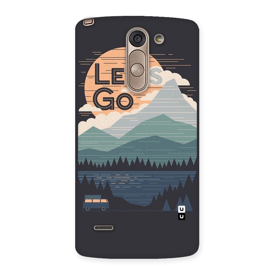 Abstract Travel Back Case for LG G3 Stylus