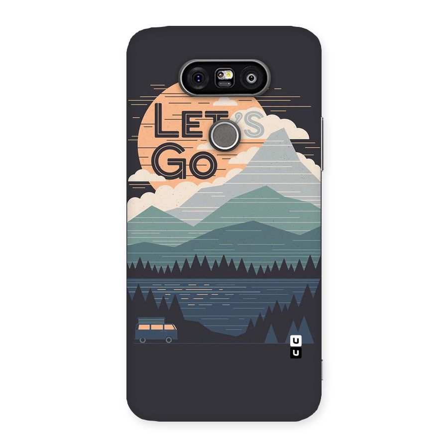 Abstract Travel Back Case for LG G5