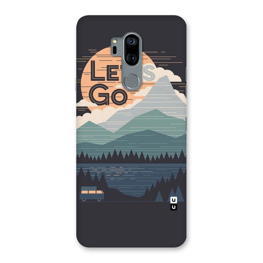 Abstract Travel Back Case for LG G7